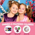 Coffret Maquillage Enfant avec Mallette Rose – Image 4