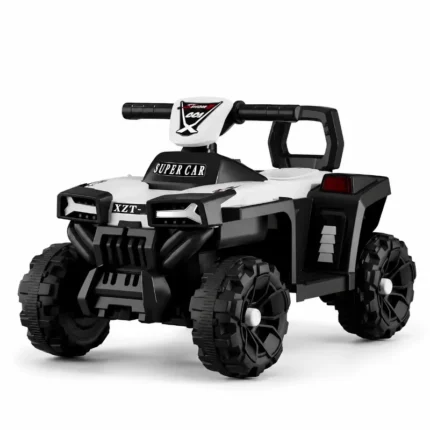 Quad Électrique Enfant blanc