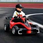 Voiture Électrique Enfant Style F1 – 12V rouge