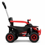 auto poussoir électrique rouge
