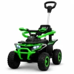auto poussoir électrique vert