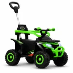 auto poussoir électrique vert