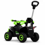 auto poussoir électrique vert