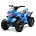 Quad électrique Dinosaure V11 bleu