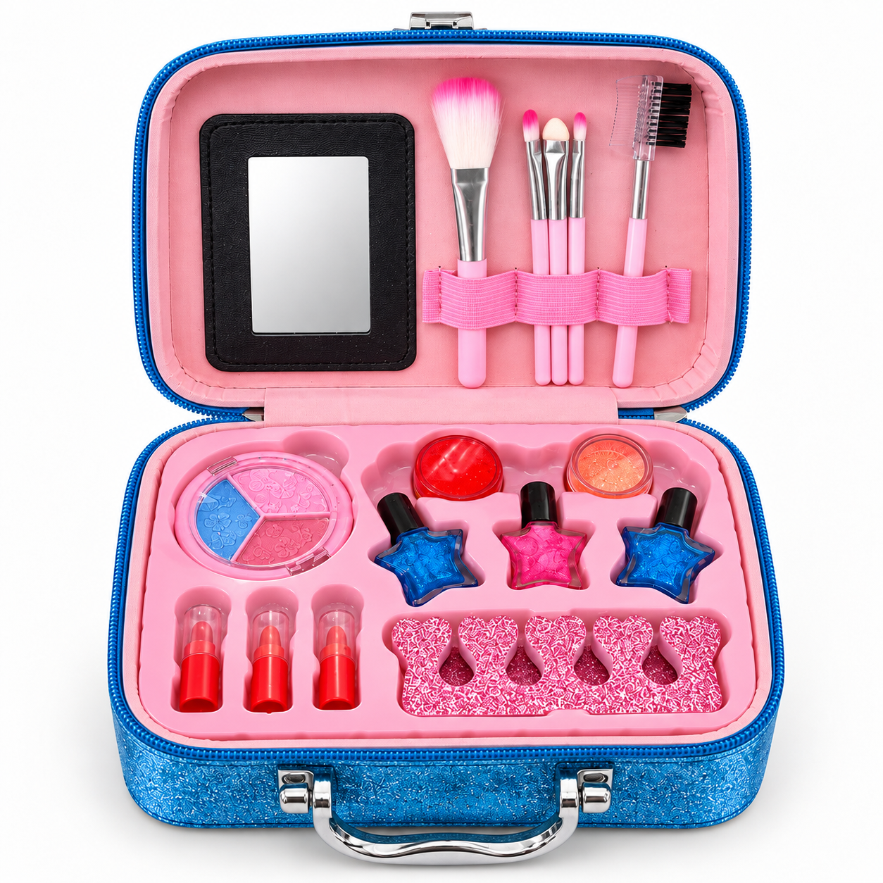 37a22521-353f-4b53-9ecf-6b8fbd6e0fd8-2 Coffret de Maquillage pour Enfant – Valisette Pailletée – Image 1