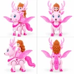Les façades du jouet Cerf Ailé avec Princesse – Jouet Interactif