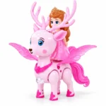 Cerf Ailé avec Princesse – Jouet Interactif