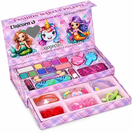 Coffret Maquillage Licorne & Sirène avec Accessoires