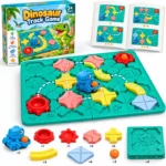 Puzzle logique STEM Dinosaure – Circuit à construire