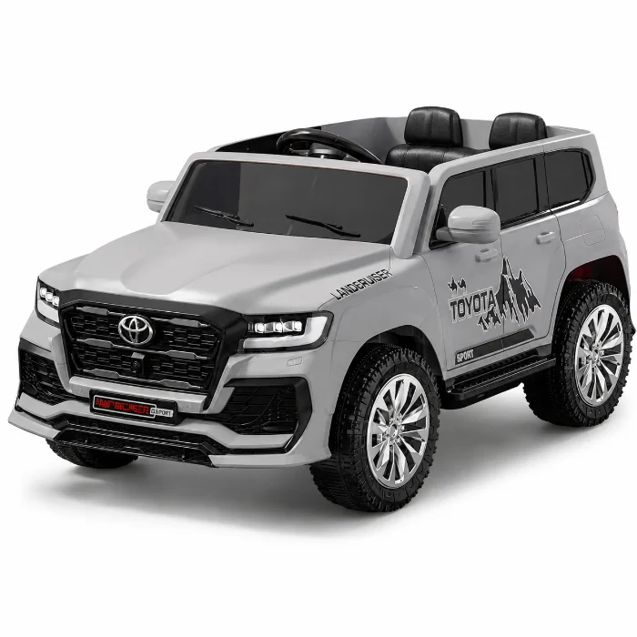 Voiture Électrique Enfant Toyota Landcruser gris Voiture Électrique Enfant Toyota Land Cruiser gris