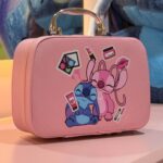 Valisette maquillage rose clair Stitch et Angel