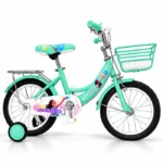 Vélo Enfant 4 à 8 ans taille 16 pouces vert