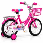 Vélo pour fille de 4 à 8 ans taille 16 pouces
